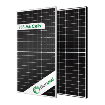 Sunpal 9BB Perc 166mm Zellen Solarmodule 425W 430W 435W 440W 445 Watt Panel Mono Manufaktur